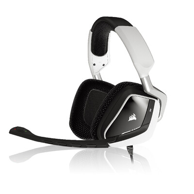 

USCorsair VOID RGB USB-гарнитура для гарнитуры White RGB Backlight Headset Headie Headie Гарнитура для гарнитуры Гарнитура для гарнитуры