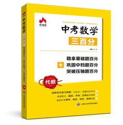 

中考数学三百分——稳拿基础题百分+巩固中档题百分+突破压轴题百分（代数）