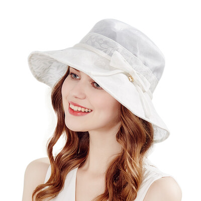 

【Jingdong Supermarket】 Karman (KENMONT) km-3311 Female South Korea summer breathable sunscreen beach hat seaside beach cap