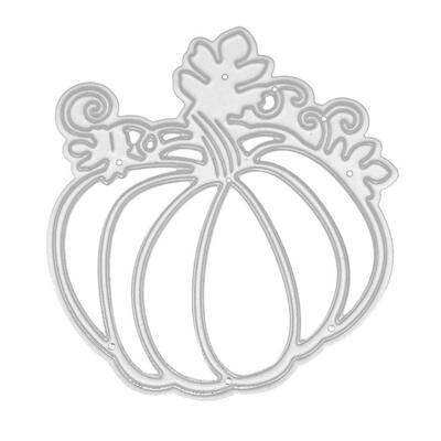 

UpperX Cutting Dies Christmas Cutting Dies Card Making Scrapbooking Stencils Paper Card Craft Embossing DIY Pumpkin with vine