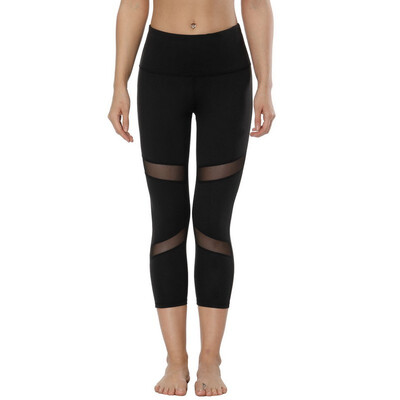 

Womens Sports Yoga Pants Fitness Running Cropped Pants