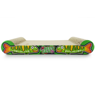 

зеленый глубоководного серии Тада кот Гарфилд кости Muppet ребенок синий кот кошка Граттаж