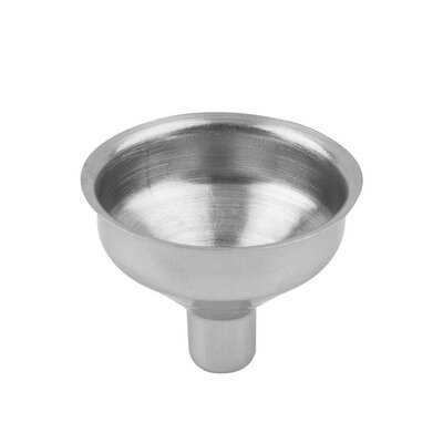 

Stainless Steel Funnel Filler For Most Hip Flasks Wine Whisky Pot Wide Mouth
