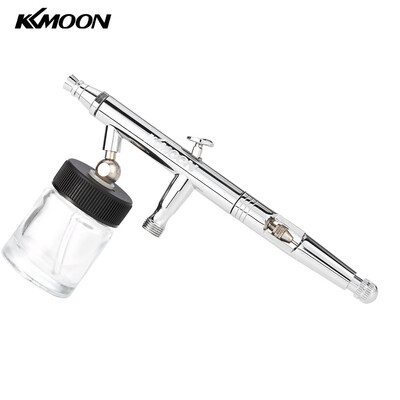 

KKmoon Siphon Feed Dual-Action Airbrush Kit Set for Art Craft Painting Auto Paint Hobby Air Brush Nail 05mm 22cc