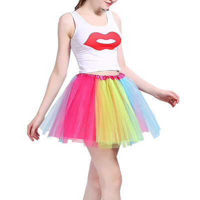 

Adult Tutu Skirt Petticoat Fancy Dress Costume Women Girls Princess Dance Ballet