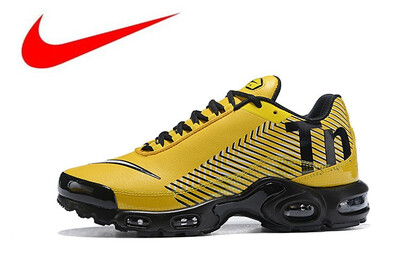 

Original NIKE AIR MAX PLUS TN Mens Breathable Running Shoes Sports Sneakers Trainers outdoor sports shoes AQ0243-001