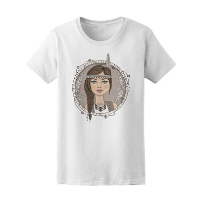 

Cute Native American Front Tee Womens -Image by Shutterstock