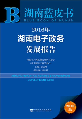 

2016年湖南电子政务发展报告