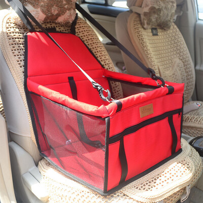 

Portable Foldable Pets Dogs Cats Car Crate Lookout Booster Seat Bag Carrier Travel Outdoor Pets Beds Coffee