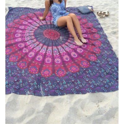 

Indian Tapestry Wall Hanging Mandala Hippie Gypsy Bedspread Throw Bohemian Cover