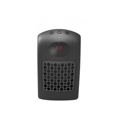

Mini Wall-Outlet Space Heater 900W Ceramic Heating Heater with Thermostat Adjustable Speeds & Timer for Office Bedroom Hotel AC110