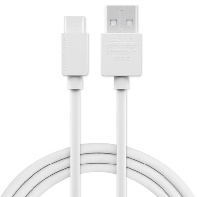 

Scud DT200 Type-C mobile phone data cable charging line 2 meters white for Huawei p9 glory V8 music as 2Pro millet 4C MacBook&other mobile phones
