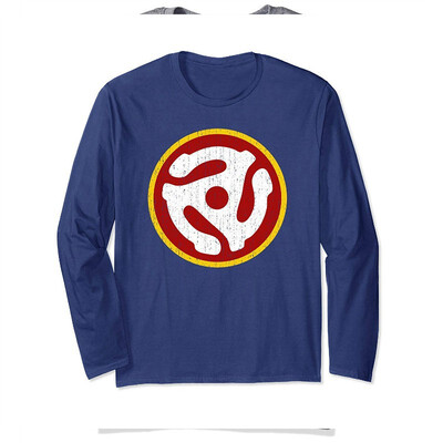 

45 ADAPTER Longsleeve Shirt Vintage Vinyl Turntable design