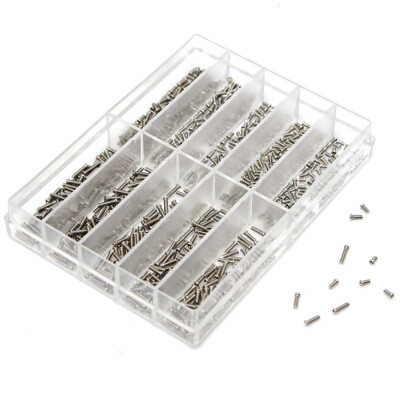 

YD033 Screws 12mm Diameter Stainless Steel Assorted Screws Watch Tools For Repairs Watch 10 Sizes Watch Repair Tool Screws Kit