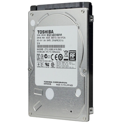 

Toshiba TOSHIBA 1TB 5400 turn 8M SATA notebook hard drive MQ01ABD100M