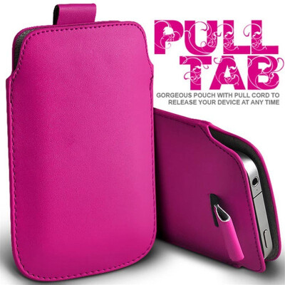 

For BQ 4072 Fashion PU Leather Pull Tab Sleeve Pouch For BQ BQ-4072 Strike Mini Mobile Phone Case Bag Universal Protective Pouch