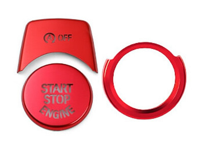 

Eppar New Protective Start Button Cover Stickers Compatible with BMW 1 Series F20 2012-2018 114i 116i 118i 120i 125i M135i M140i