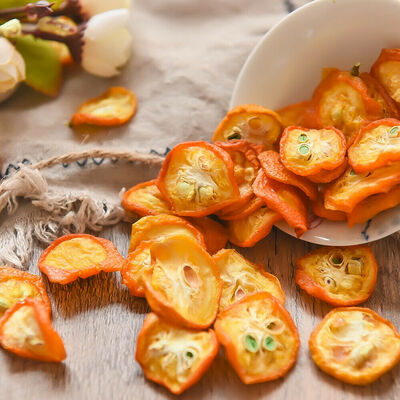 

Organic Kumquat Cumquat Citrus Japonica Golden Tangerine Fruit Slices Herbal Tea