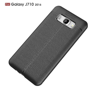 

Fivice Samsung Galaxy J7 2016J710 case Luxury leather TPU silicone anti-fall soft shell phone case