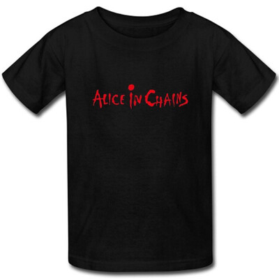 

Custom Mens Alice In Chains T-shirt cotton short sleeve shirts for men