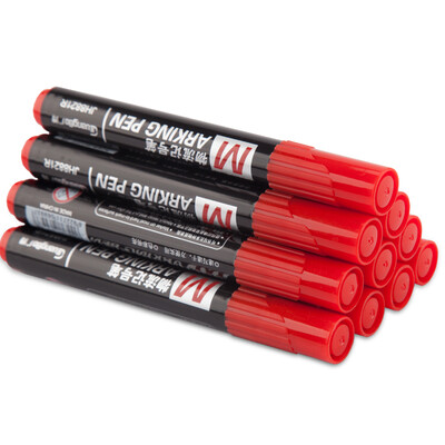 

Guangbo GuangBo 10 loaded quick-drying oil mark pen logistics head red pen JH8821R