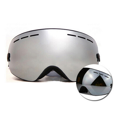 

Eagle Unisex Outdoor Ski Goggles Detachable Double Lens Anti-fog Big Spherical Professional Ski Glasses Mirror Multicolor Snow Goggles