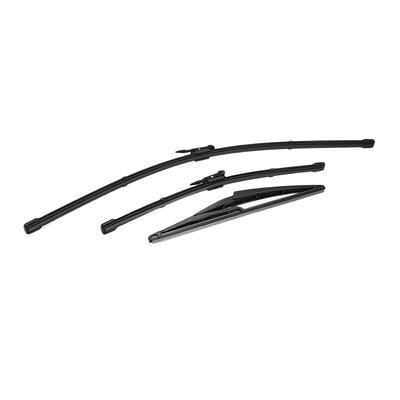 

3pcs Front Rear Windshield Wiper Blades Fit For Fiat Grande Punto