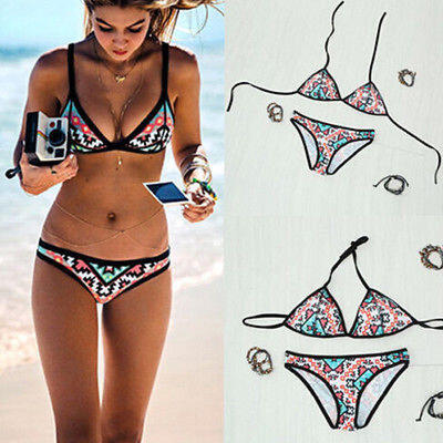 

Women Sexy Bikini Set Bandage Swimwear Triangle Bathing Suit Push-up Swimsuits