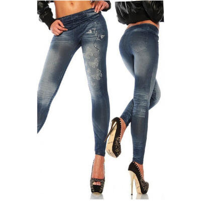 

US Stock Women Sexy Skinny Leggings Stretchy Soft Jeggings Slim Pencil Pants