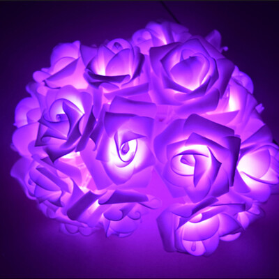 

BRELONG LED Rose String Lights Holiday party Christmas decoration lights 1m10LED