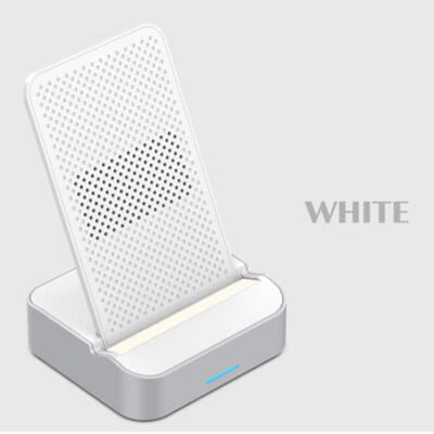 

New Qi Wireless Fast Charger 2Coils Charging Stand For iPhone 8X Samsung Note 8