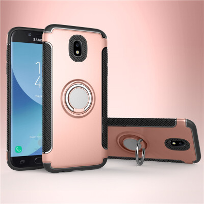 

Fivice Samsung Galaxy J5 2017 case PC metal ring shell magnetic car bracket TPU phone case