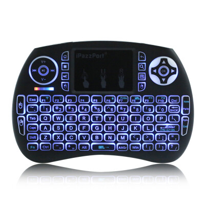 

iPazzPort 21S Wireless Mini Keyboard Backlight Function with Touchpad