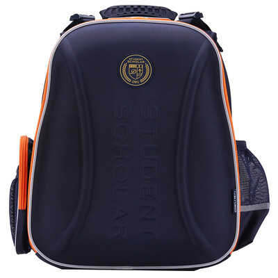 

Effective deli 8687 EVA anti-splashing fabric primary&secondary students multi-layer with reflective large-capacity bag shoulder strap adjustment mesh backplane dark blue