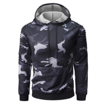 

Camouflage Mens Hoodies Sweatshirt Ladies Hooded Sweater Tops Jumper Pullover AU