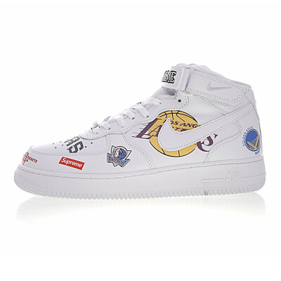 

Original New Arrival Authentic Nike Air Force Supreme NBA AF1 Men Skateboarding Shoes Sport Outdoor Sneakers Good Quality