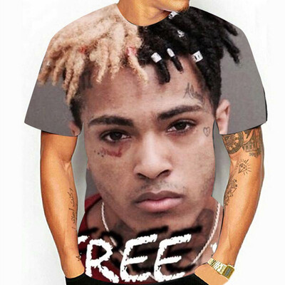 

Hiphop Xxxtentacion 3D Printed T Shirt I want free