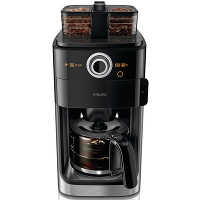 

Philips (Филипс) Кофеварка|Кофемашина Кофе HD7762 / 00 автоматические двойной желобок помола кофейных зерен может быть зарезервирован