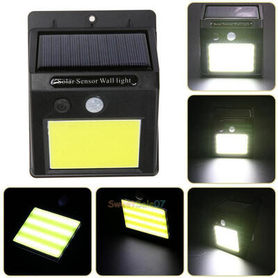 

48 LED Solar Power Sensor Wall Light PIR Motion Lamp For Outdoor Yard Pathway