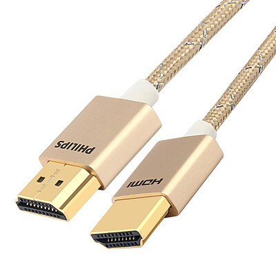 

Philips (PHILIPS) SWV7121W / 93 HDMI2.0 тонкая линия определения линии 1,8 м 4K портативные поддерживающие 3D, луженой бескислородной меди материал, позолоченные разъемы