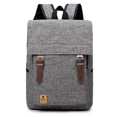 

New shoulder bag leisure Korean version of retro fashion canvas travel student bag tide computer backpack