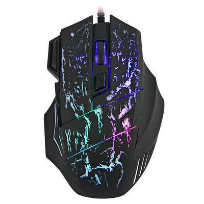 

A874 3200DPI 7 Buttons LED USB Wired Gaming Mouse Compatible with Computer&Laptop