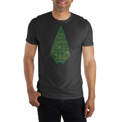 

DC Comics Arrow TV Show Mens T-Shirt Black