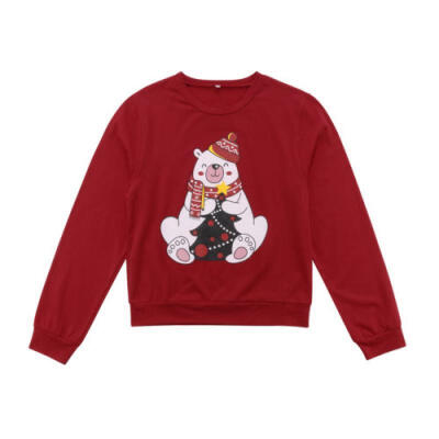 

Christmas Family Matching Women Men Kids Sweatshirt Hoodies Sweater T-shirt AU