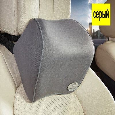 

car headrest lumbar back space memory cotton with neck pillows for use in a car or at home