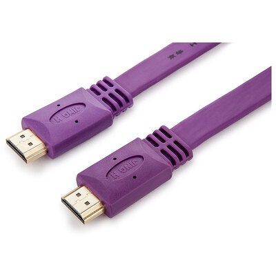 

Jinghua (JH) 0152 HDMI кабель цифровая линия линия высокой четкости HDMI инженерная линия компьютерный кабель телевизор телевизионная приставка кабель проектор линия 5 метров плоская линия