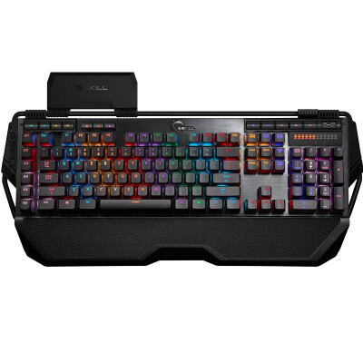 

Chi Chi (G.SKILL) KM780 RGB Symphony aluminum alloy flagship 122 key mechanical keyboard cherry tea shaft black