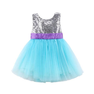 

Kids Baby Girls Sequins Sleeveless Dress Party Dress Summer Sundress Clothes