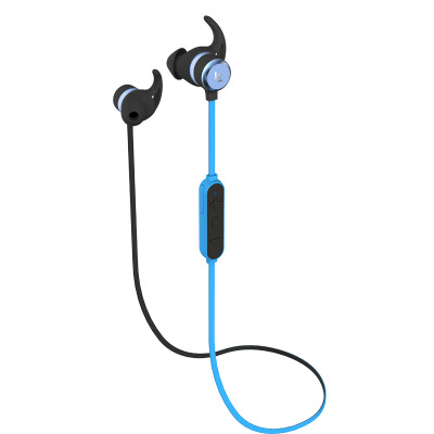 

Music Le waterproof sports Bluetooth headset 8 hours battery life hip-hop electric rock&roll running wireless Apple Huawei millet oppo Samsung music as a universal blue