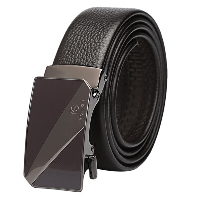 

Red Valley HONGU Men's Belt Fashion Business Belt Men's Automatic Buckle Men's Belt H21104303 Deep Coffee